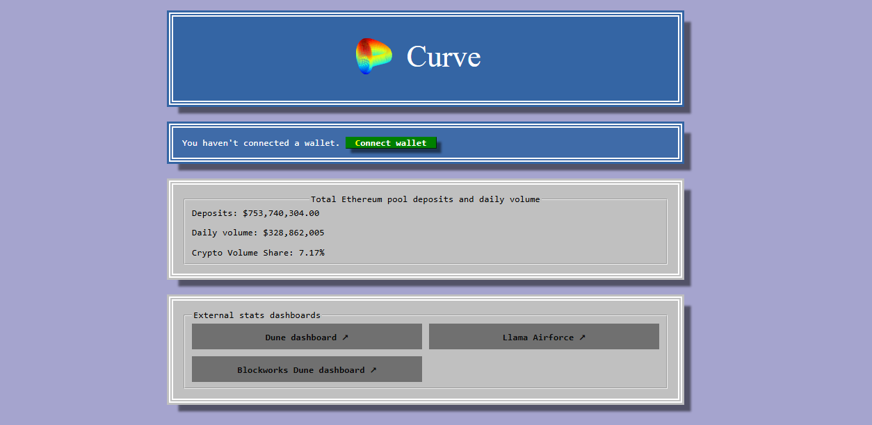 Curve Swap Questions